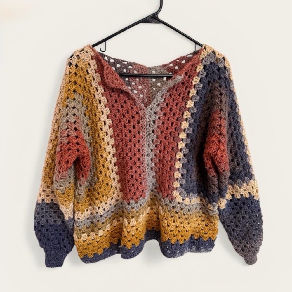 Handmade Crochet women’s Pullover